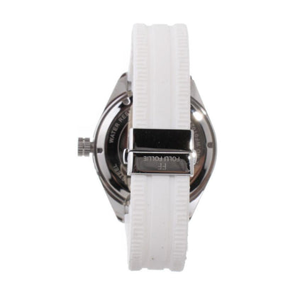 Folli Follie White Synthetic Sport Watch