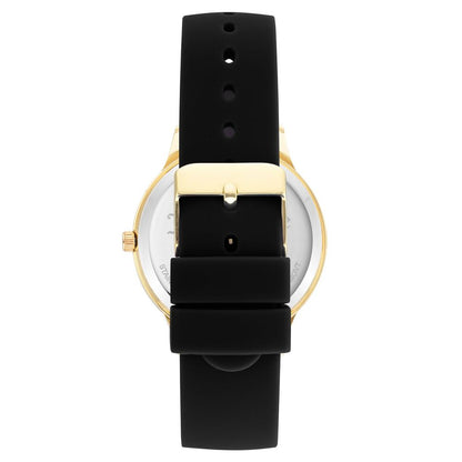 Juicy Couture Black Synthetic Dress Watch