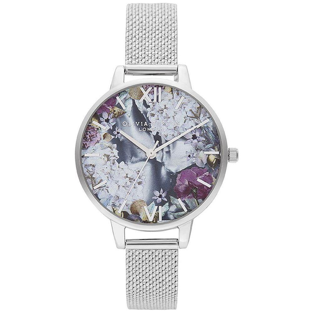 Olivia Burton Silver Stainless Steel Watch