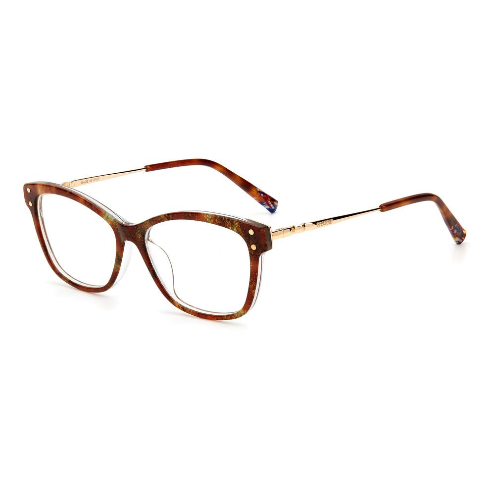 Missoni Bicolor Acetate Frames for women, Model MIS-0006-2NL, tortoise shell design, dimensions 53/15/140 mm.