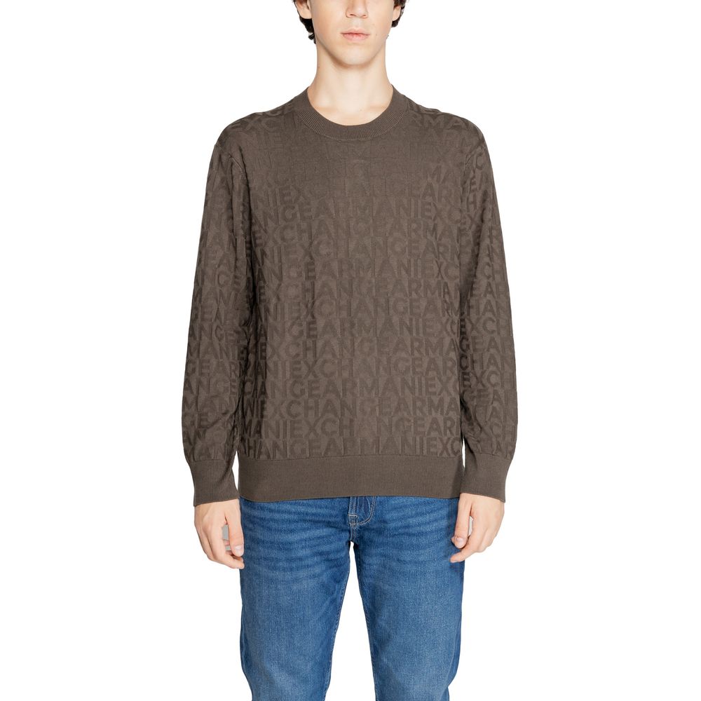 Armani Exchange Green Viscose Sweatshirt