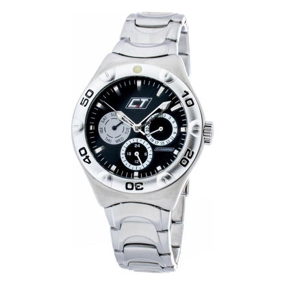 Chronotech Gray Stainless Steel Watch