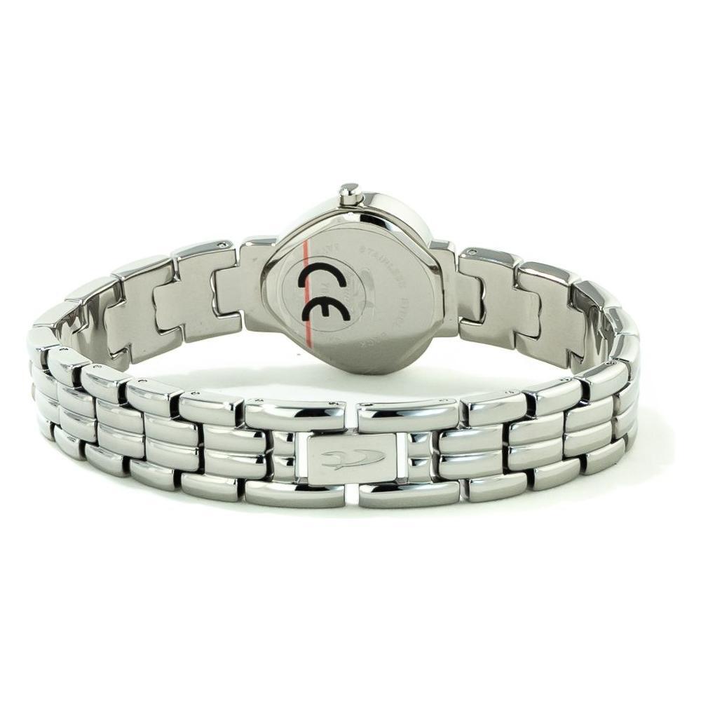 Chronotech Silver Stainless Steel Dress Watch