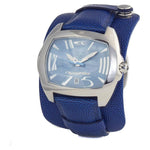 Chronotech Blue Leather Watch CHCT2188J22AC