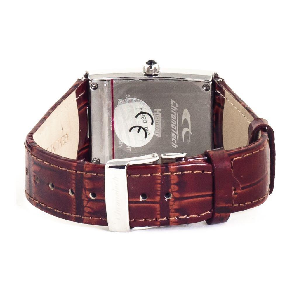 Chronotech Brown Leather Watch CHCT7017B03AC