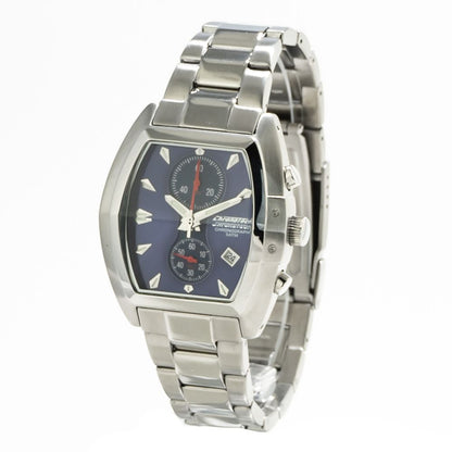 Chronotech Silver Stainless Steel Dress Watch