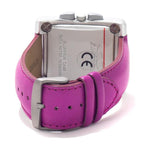 Chronotech Purple Leather Watch CHCT735708AC