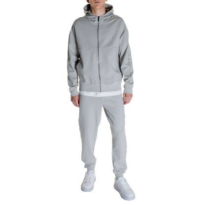 Calvin Klein Gray Cotton Hoodie