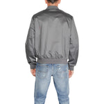 Calvin Klein Gray Organic Cotton Jackets & Coat