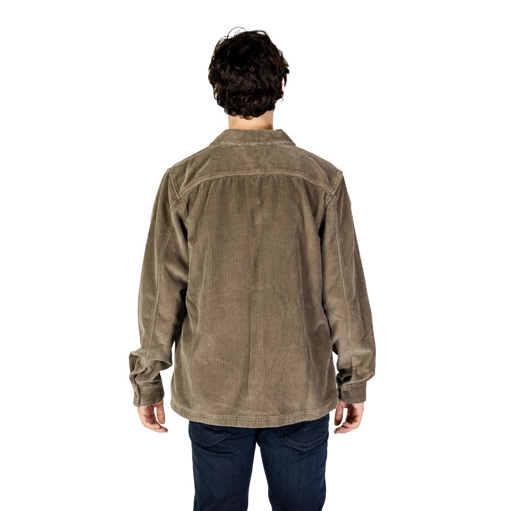 Front view with bag zipped and handles upright.
