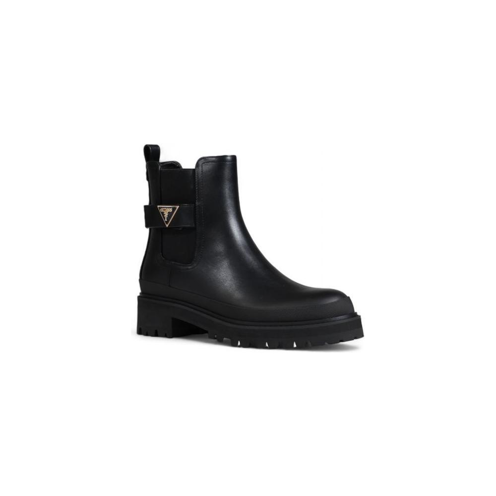 Guess Black Polyethylene Ankle Boots