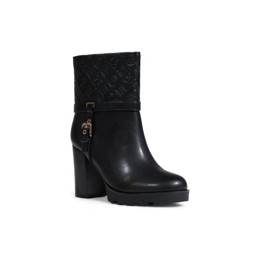 Guess Black Polyethylene Ankle Boots