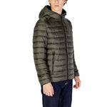 Gianni Lupo Green Polyamide Jackets & Coat for Men, Fall/Winter Collection, 100% Polyamide Material
