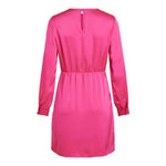 Vila Clothes Pink Polyester Short