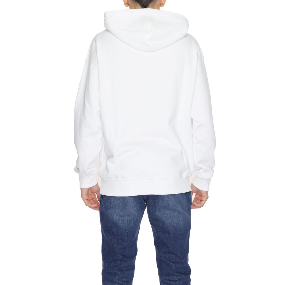 Underclub White Cotton Hoody
