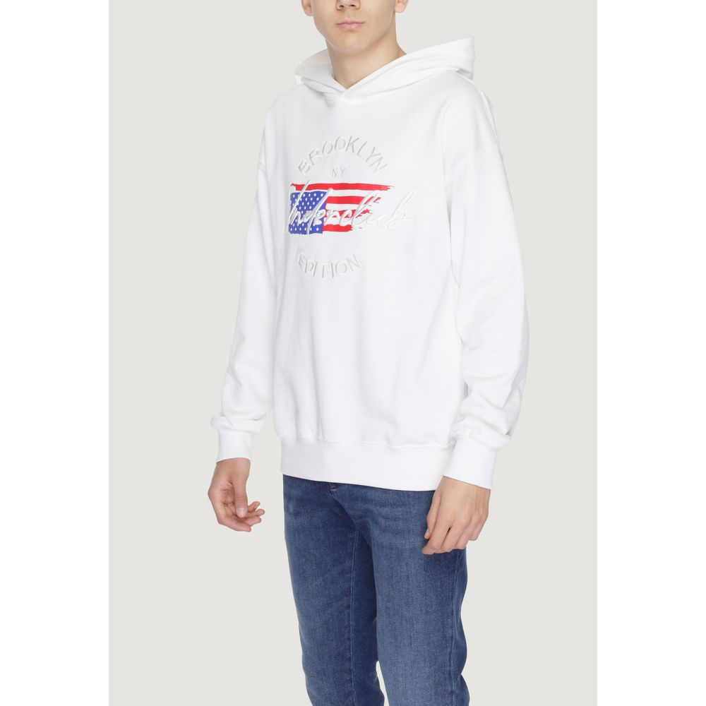 Underclub White Cotton Hoody