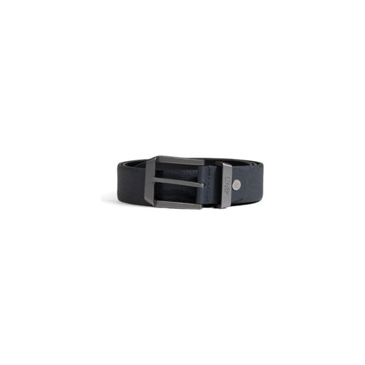 Antony Morato blue leather belt for men, Fall/Winter collection, made of 100% leather. Ideal accessory for stylish outfits.