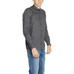 Antony Morato Gray Cotton Shirt