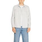 Antony Morato Gray Cotton Shirt