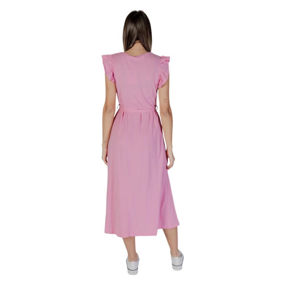 B.Young Multicolor Cotton Long
