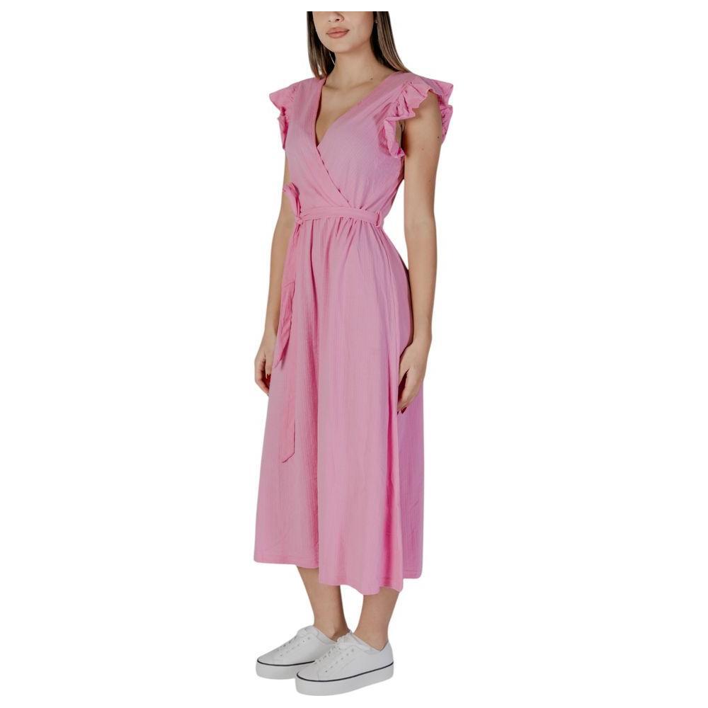 B.Young Multicolor Cotton Long