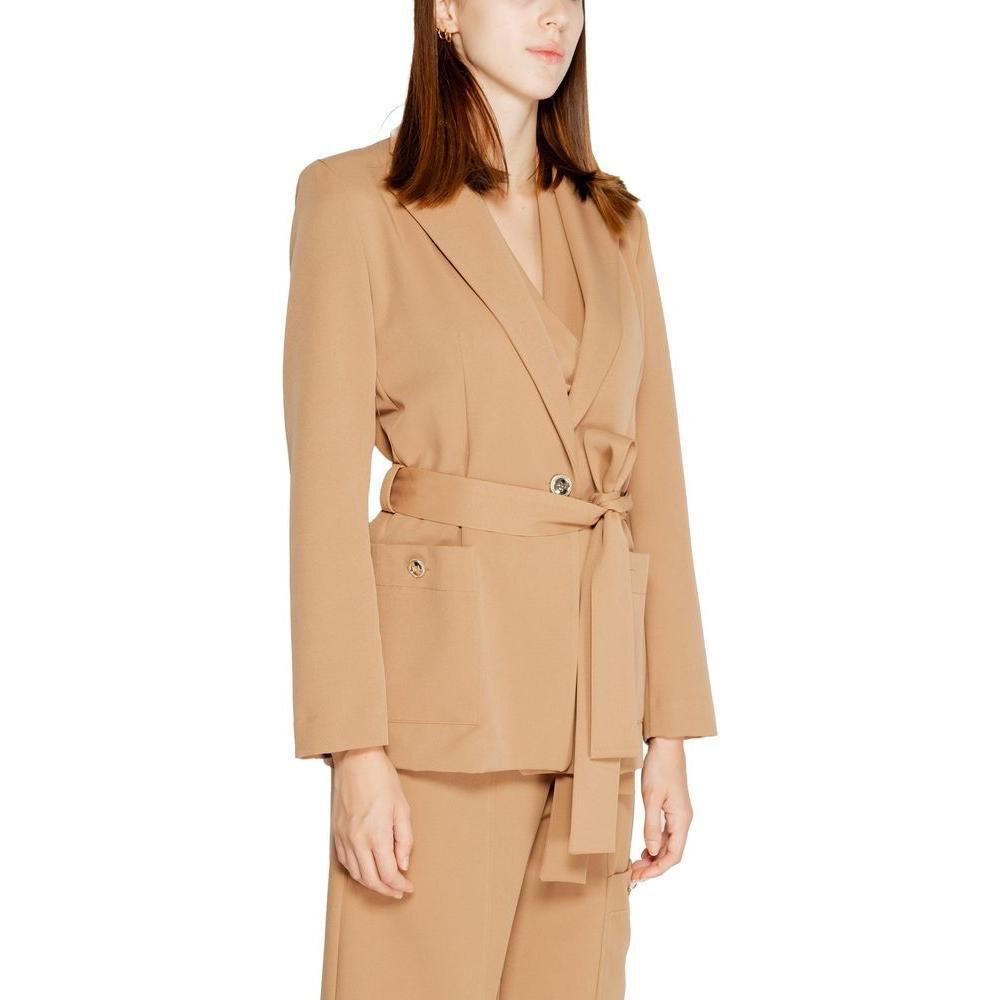 Rinascimento Beige Polyester Blazer RI-14928500309-IT44|L