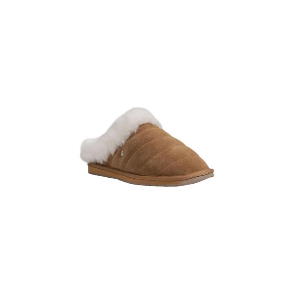 EMU Australia Brown Suede Leather Slippers