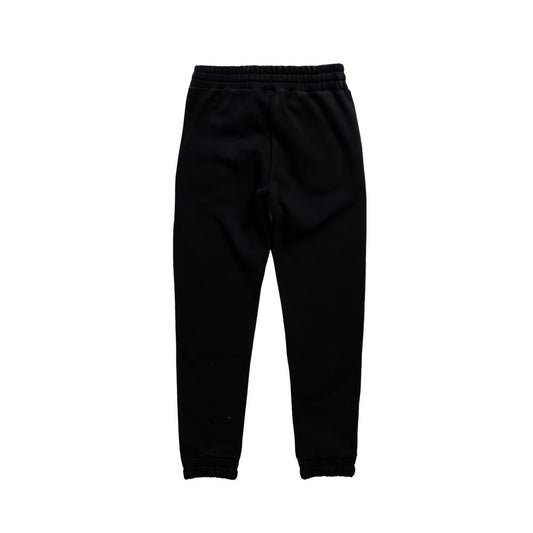 Blauer women's black cotton sport pants, autumn/winter collection, 64% cotton 36% polyester. Stylish and comfortable fit.