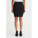 ICHI Black Polyester Mini
