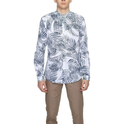 Antony Morato Blue Cotton Shirt