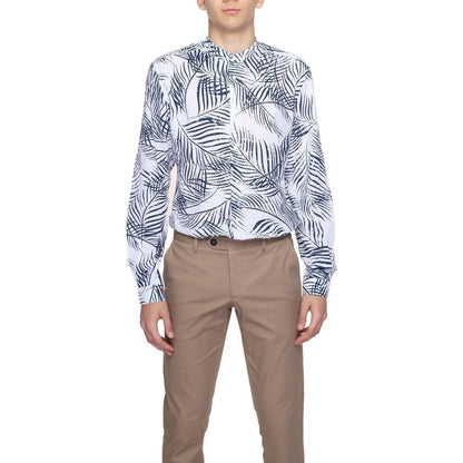 Antony Morato Blue Cotton Shirt