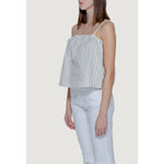 Vero Moda Beige Organic Cotton Tank Top VE-13395002507-IT44|L