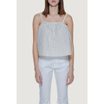 Vero Moda Beige Organic Cotton Tank Top VE-13395002507-IT44|L