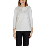 Alviero Martini Prima Classe White Cotton Long Sleeve AL-14624900008-44 | M