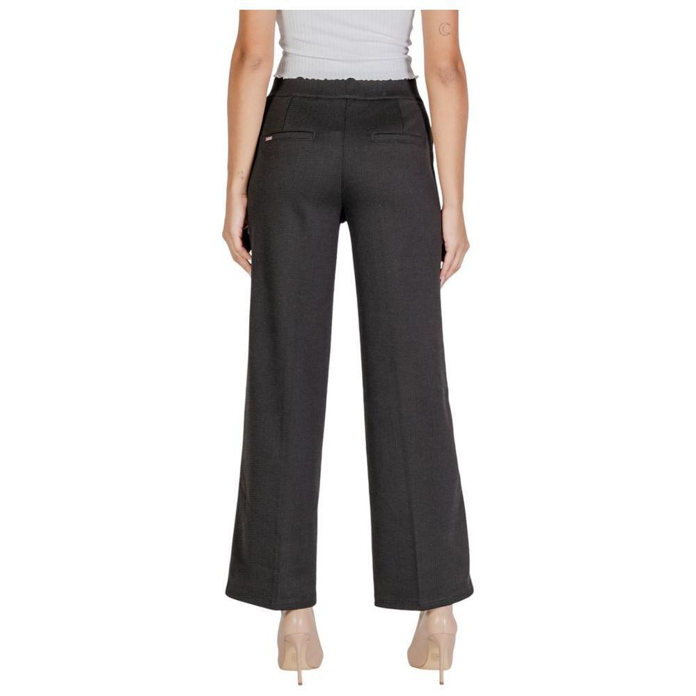 Street One Black Polyester Pant