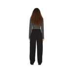 Jacqueline De Yong Black Polyester Pant