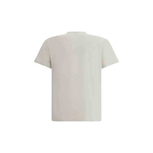 Back view of Sunflower Logoed T-Shirt in cotton with ribbed crew neck and clean design, showcasing premium casual style.