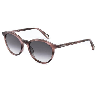 Zadig & Voltaire Brown Acetate Sunglasses