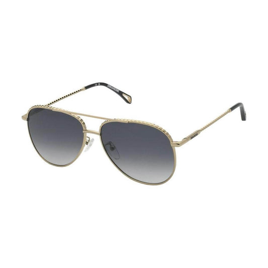 Zadig & Voltaire women's sunglasses, multicolor metal with grey gradient lenses, pink frame, size 58/14/140 mm.