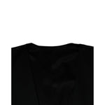 Dolce & Gabbana Black Wool Formal Dress Men Waistcoat Vest