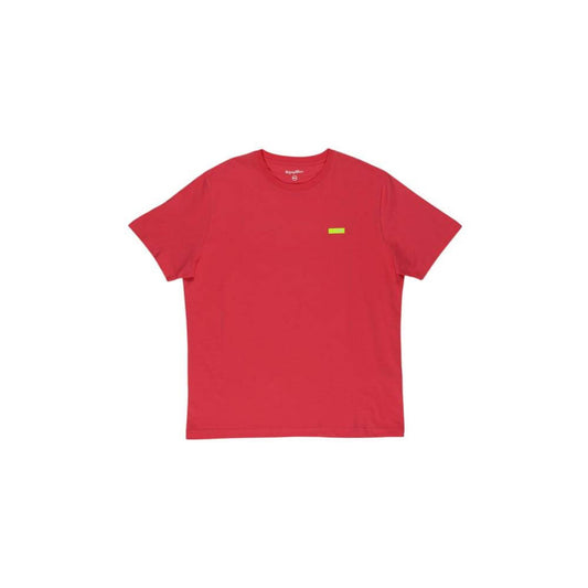 Refrigiwear orange cotton short-sleeved men's t-shirt for fall-winter collection, 100% cotton composition.