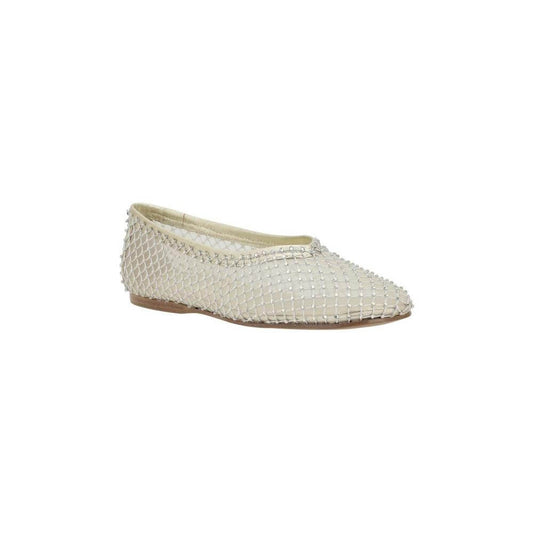 Forte_Forte Strass Mesh Ballerinas with rhinestone details, elegant design, flat sole, and elongated toe for a refined look.
