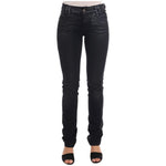 John Galliano Gray Wash Cotton Stretch Regular Fit Jeans