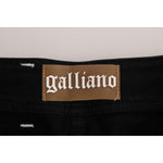 John Galliano Gray Wash Cotton Stretch Regular Fit Jeans