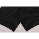 Dolce & Gabbana Gray Wool Stretch Vest