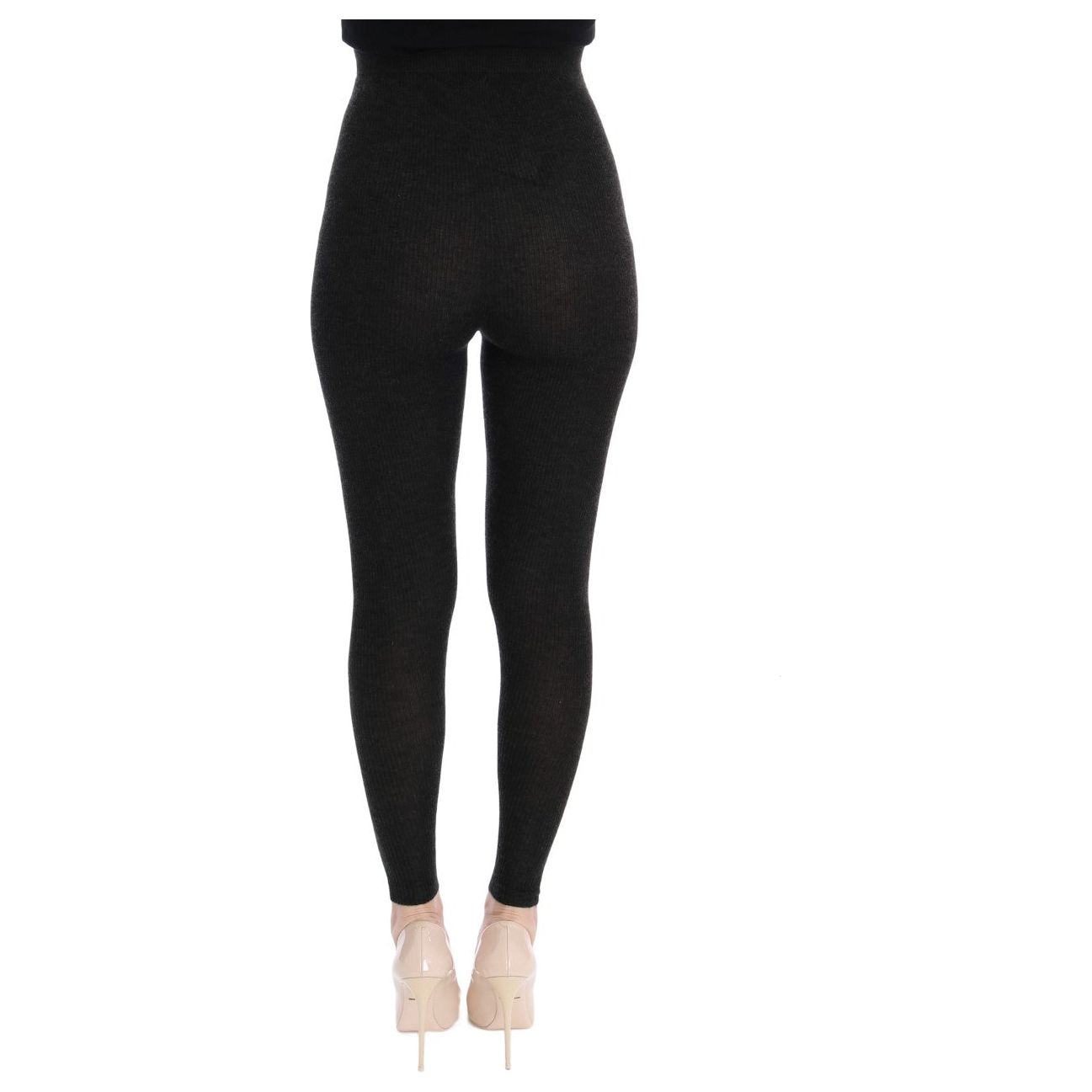 Dolce & Gabbana Elegant High-Waist Cashmere Tights Pants Dolce & Gabbana