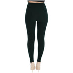 Dolce & Gabbana Green Wool Stretch Tights