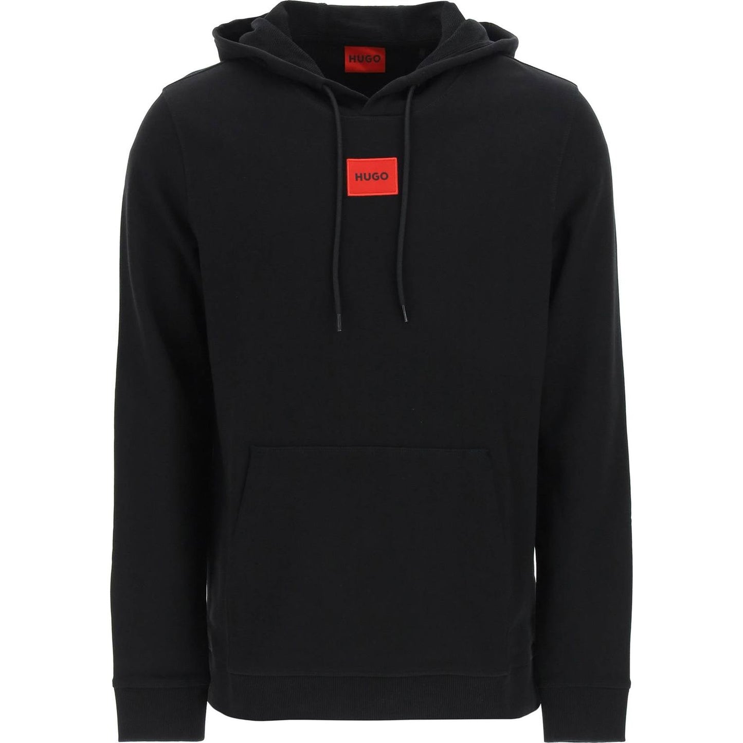 Hugo daratschi logo patch hoodie Topwear Hugo