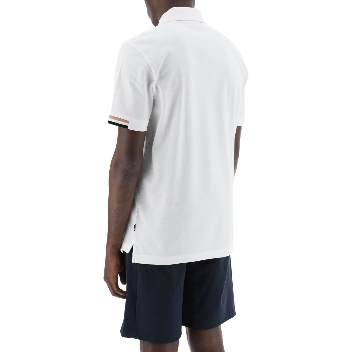 Boss parlay polo shirt with stripe detail Topwear Boss