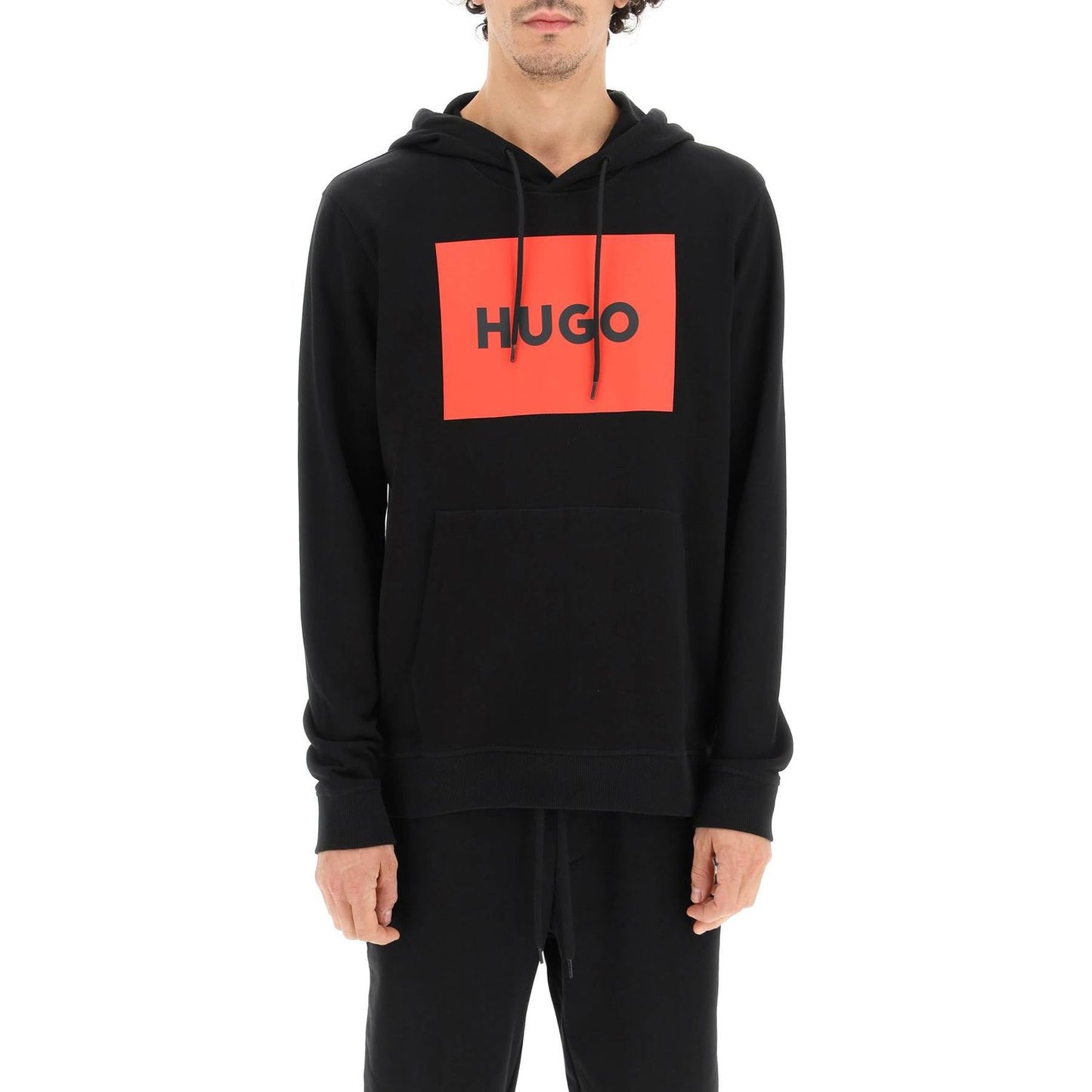 Hugo logo graphic hoodie Topwear Hugo